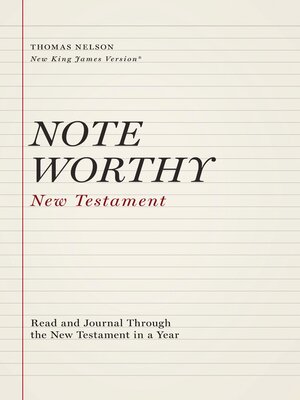 cover image of NoteWorthy New Testament